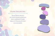 Zen | Balanced Stone, a Texture Illustration by ArtstudioByKhushbu (Thumbnail 2 of 5)
