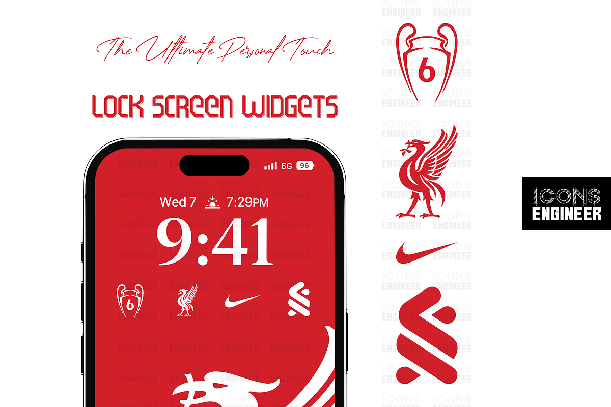 Liverpool Icon Pack | Home Kit, an Icon by IconsEngineer (Photo 6 of 11)