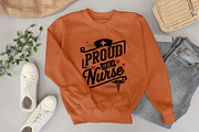 Proud to Be a Nurse Shirt Design, a Graphic by Vector Portal (Thumbnail 4 of 5)