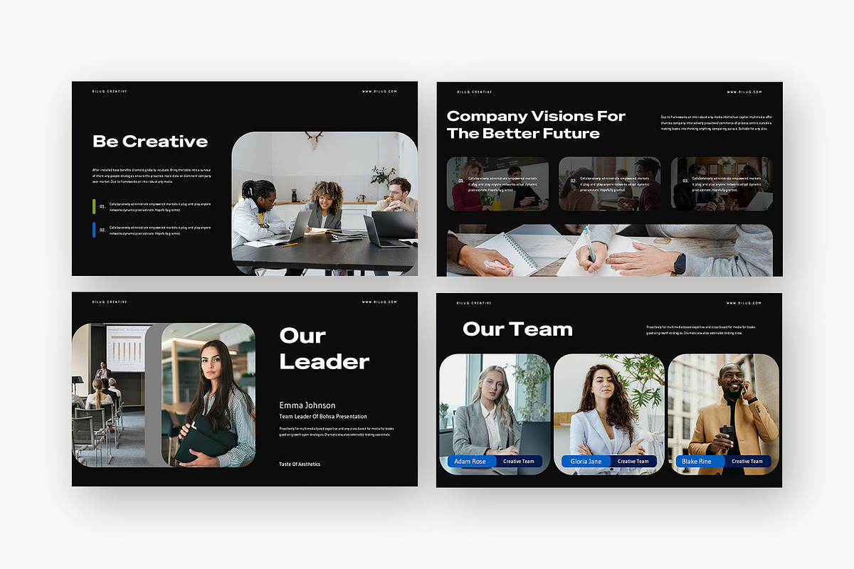 Biluq : Creative Biz Keynote, a Presentation Template by Punkl Camp (Photo 14 of 16)