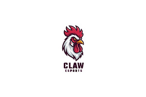 Claw Esports The Rooster Reign, an Animal Illustration by Izdihaar_Studio