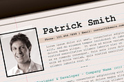 Notepad Style Resume, a Resume Template by Visual Impact (Thumbnail 4 of 4)