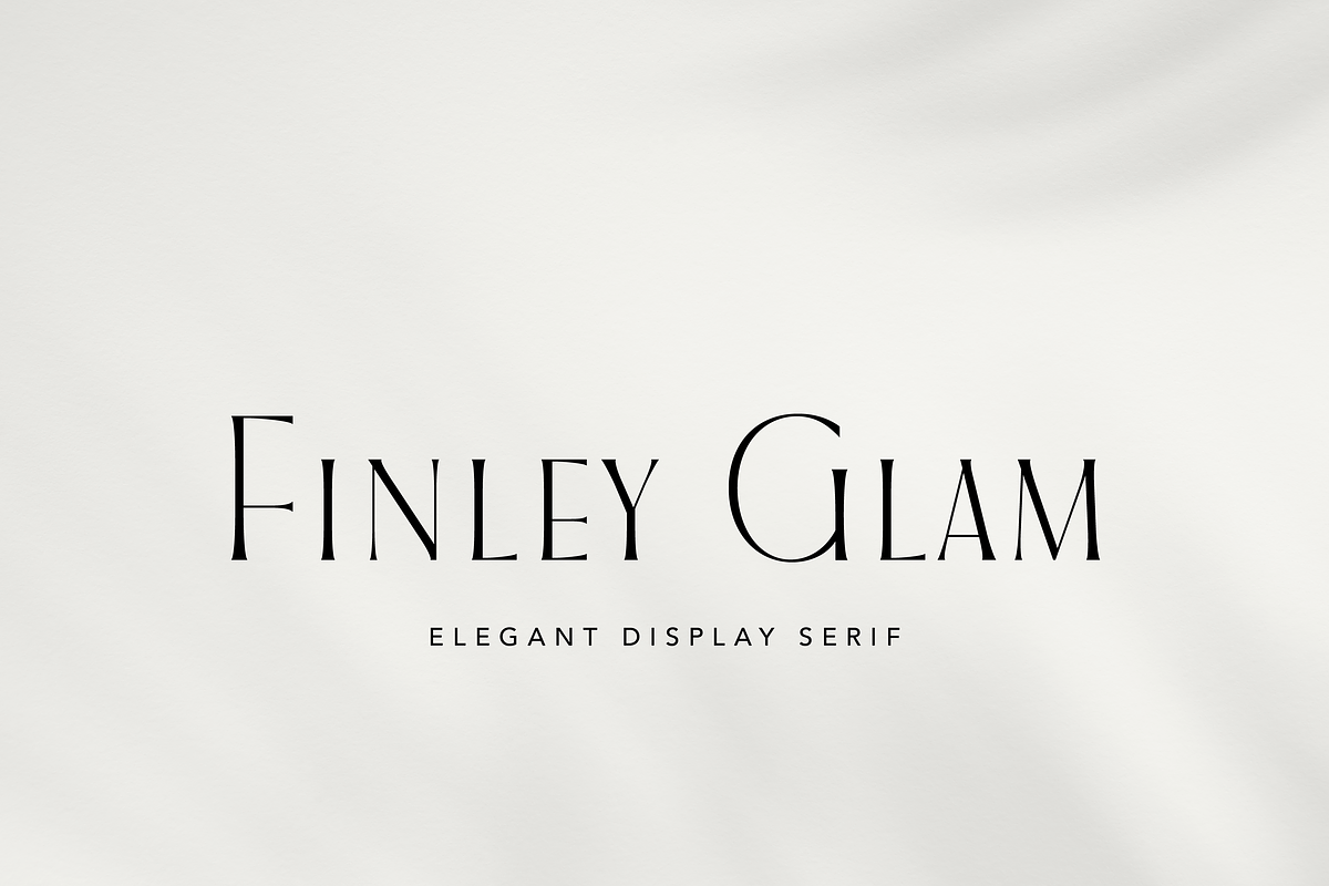 Finley Glam Serif, a Serif Font by Creative Foundry (Photo 1 of 8)