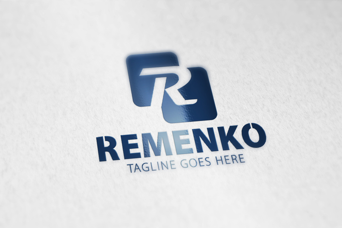 Remenko R Letter Logo, a Branding & Logo Template by Creative Dezing (Photo 1 of 4)
