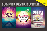 SALE% Summer Flyer Bundle Vol01, a Flyer Template by styleWish (Thumbnail 1 of 4)