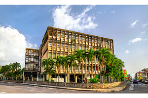 Brutalist architecture of Dominica