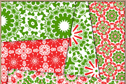 Christmas Red and Green Papers 3, a Pattern Graphic by Adriana Ferrari (Thumbnail 3 of 3)