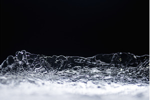 Beautiful natural ice patterns with, a Nature Photo by Pakosta