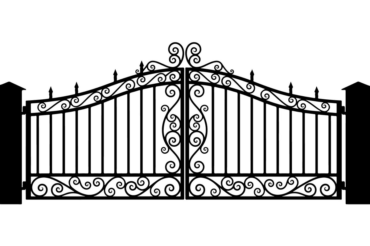 Elegant Ornamental Wrought Iron, a Graphic by Designer_Momina (Photo 7 of 20)