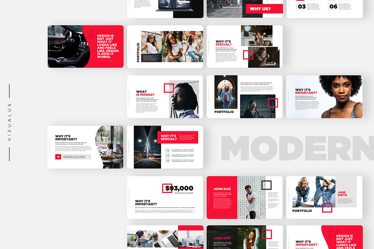 Monas Powerpoint Template, a Presentation Template by Vizualus (Photo 2 of 10)
