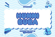 Hunni Buba Handwritten Font, a Handwritten Font by JNJ Studio (Thumbnail 1 of 10)