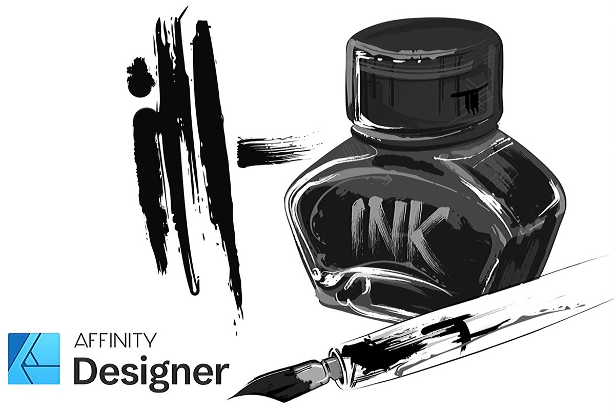 Ill-INK Affinity Designer Brushes, a Brush Add-On by Annex1 (Photo 1 of 5)