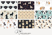 80 dog seamless pattern, a Pattern Graphic by Poppy Lane Studio (Thumbnail 7 of 11)