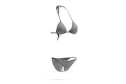 Black Summer Women Bikini 3D Model, an Object 3D Model by rebrandy (Thumbnail 8 of 10)