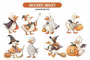 Witchy Goose Parade Clipart, an Illustration by TatiMockup (Thumbnail 2 of 5)