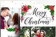 Christmas Card Photoshop Template, a Card Template by Nifty Template Studio (Thumbnail 4 of 8)