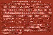 Swimsuit Boys Pro AOE, a Sans Serif Font by Astigmatic (Thumbnail 5 of 5)