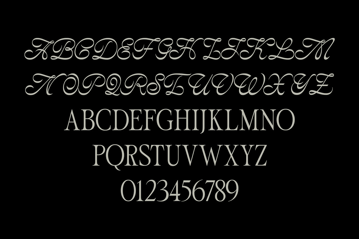 ED Cadamuro - Combination font, a Serif Font by Emyself Design (Photo 3 of 10)