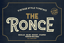 Ronce - Vintage Display Font