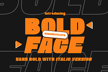 Boldface - Bold Sans Font