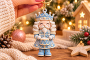 Nutcracker Christmas Keychain STL, an Object 3D Model by Layerology (Thumbnail 4 of 5)