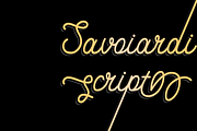 Savoiardi family, a Script Font by Etewut (Thumbnail 2 of 13)