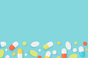 Medicine Pills Illustrations, a Healthcare Illustration by Julia Batsheva (Thumbnail 3 of 3)