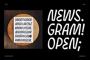 Cumbre | Slanted Wavy Display Font, a Sans Serif Font by Antipixel Type Studio (Thumbnail 11 of 16)