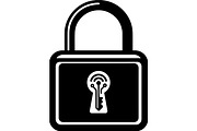 Padlock and Security Keyhole, a Technology Illustration by balal (Thumbnail 8 of 13)