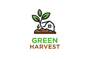 Green Harvest Logo, a Branding & Logo Template by Logocreative (Thumbnail 2 of 2)