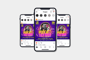 Podcast, a Flyer Template by imadeDesign