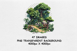 Jungle Forest Clipart