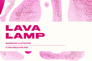 Lava Lamp - Background Illustrations, a Decorative Illustration by Huebert World (Thumbnail 1 of 10)