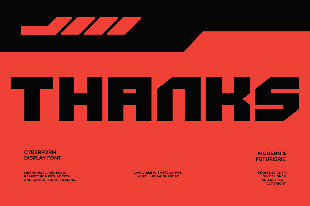 Cyberform - Futuristic Font, a Sans Serif Font by limitype (Photo 10 of 10)