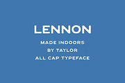 Lennon | A Vintage Display Font, a Handwritten Font by Taylor Penton (Thumbnail 2 of 5)