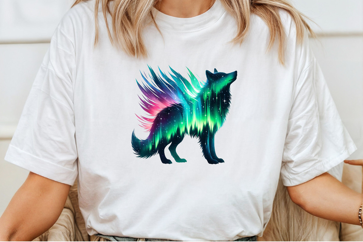 Winter Wolves Clipart, an Illustration by Pixels.Craft (Photo 4 of 7)