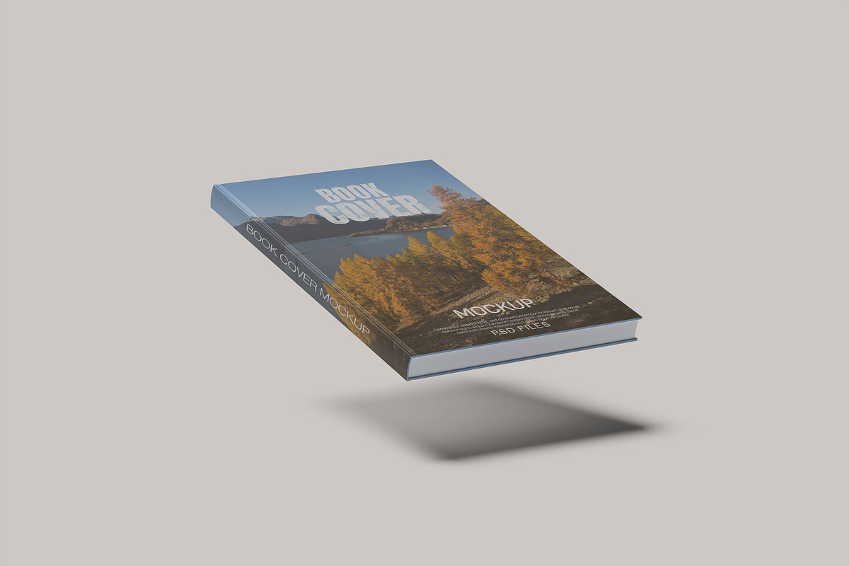 Book Cover Mockup, a Books & Magazine Mockup by rahmatmoscae (Photo 6 of 13)