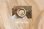 Cream Gold Hand Painted Textures, a Background Graphic by eclosque (Thumbnail 8 of 32)
