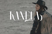 Kanela, a Serif Font by Kenrichi (Thumbnail 1 of 9)