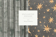 Enchanted Dreams & Golden Hygge, a Pattern Graphic by Blixa 6 Studios (Thumbnail 2 of 3)