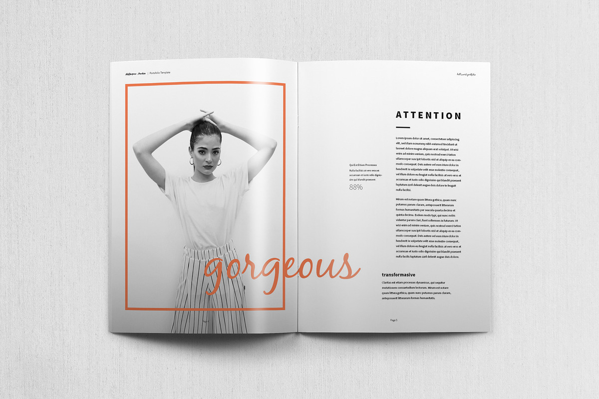 Hill's Works, a Brochure Template by Bokuto (Photo 2 of 8)