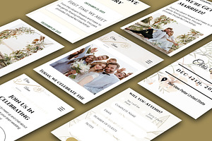 Vowry - Wix Template Wedding & Event