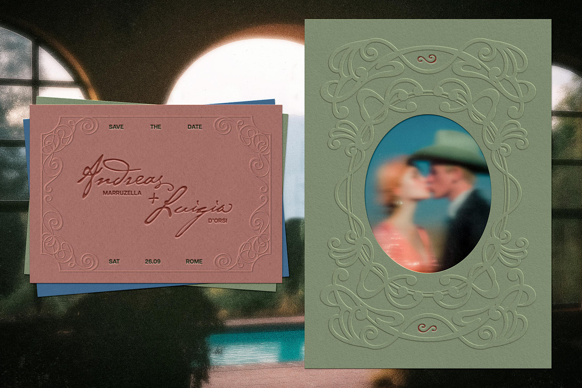 Art Nouveau Papers & Frames, a Texture Graphic by pixelbuddha.net (Photo 5 of 13)