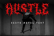 SALVOR Metal Horror Blackletter Font, a Blackletter Font by dansdesign (Thumbnail 14 of 20)