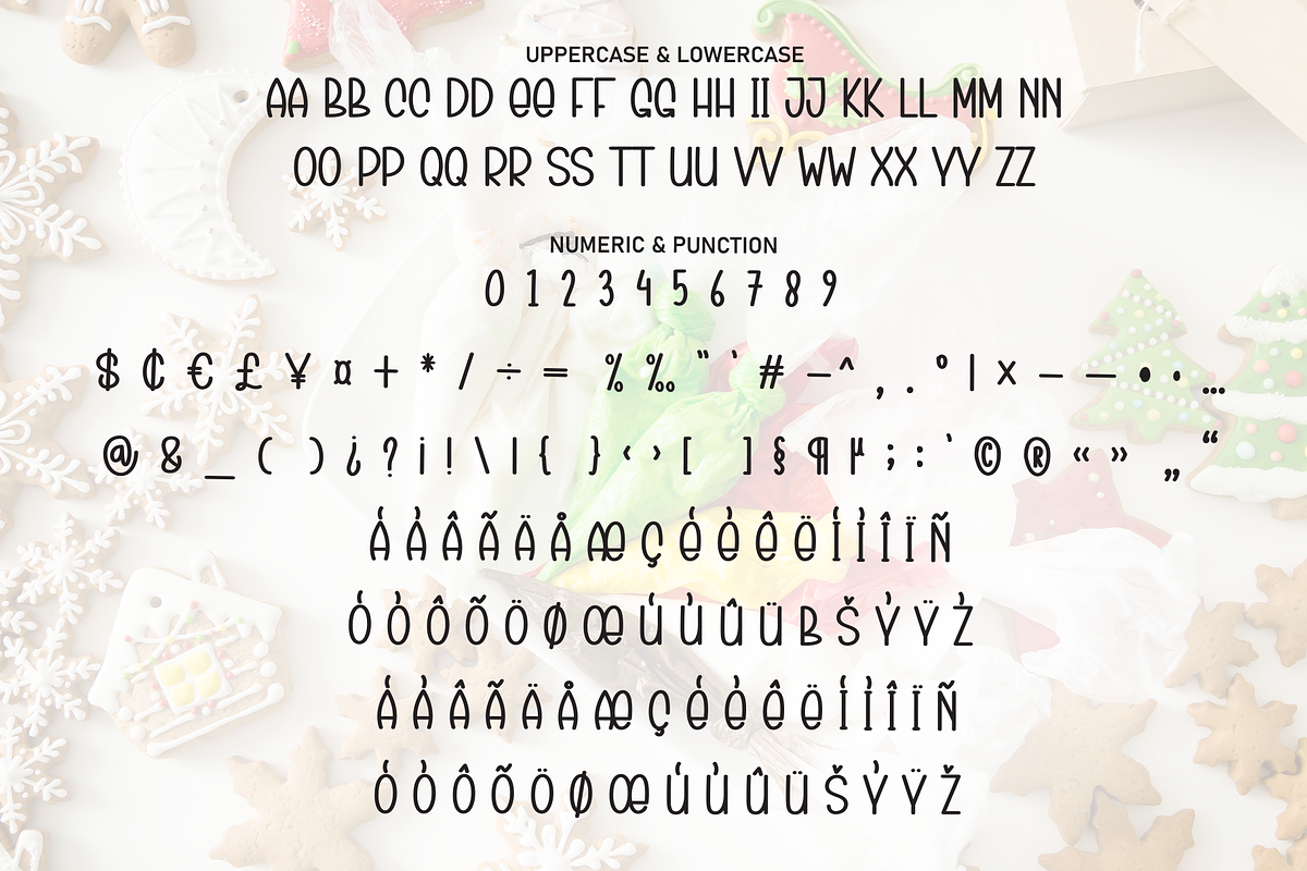 Christmas Cookies | Script Font, a Script Font by Scratchones (Photo 7 of 8)