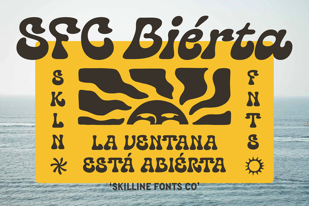 SFC Bierta, a Handwritten Font by Skilline Supply Co. (Photo 2 of 7)