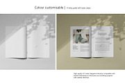 Magazine - A4 Brochure Mockups, a Books & Magazine Mockup by Tahtagraphic (Thumbnail 3 of 12)