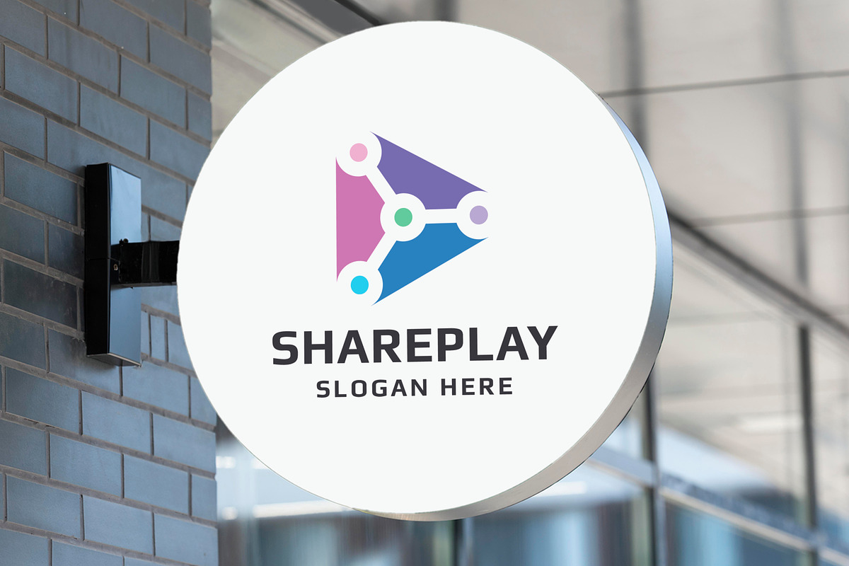 Share Play Technologies Logo, a Branding & Logo Template by Design_Planet (Photo 4 of 4)