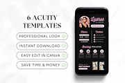 Lash Tech Acuity Scheduling • Canva, a Websites & App Template by OniriqveDesigns (Thumbnail 6 of 8)