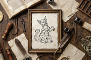 Medieval Monsters Vol 2, a Decorative Illustration by Tekuni (Thumbnail 5 of 14)